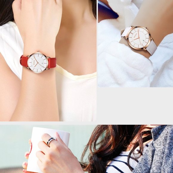 2-5 OLEVS Women’s Classic Casual Thin & Light Watch - Picture 7 of 15